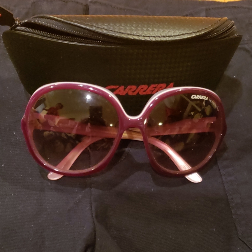 Purple Carrera Sunglasses